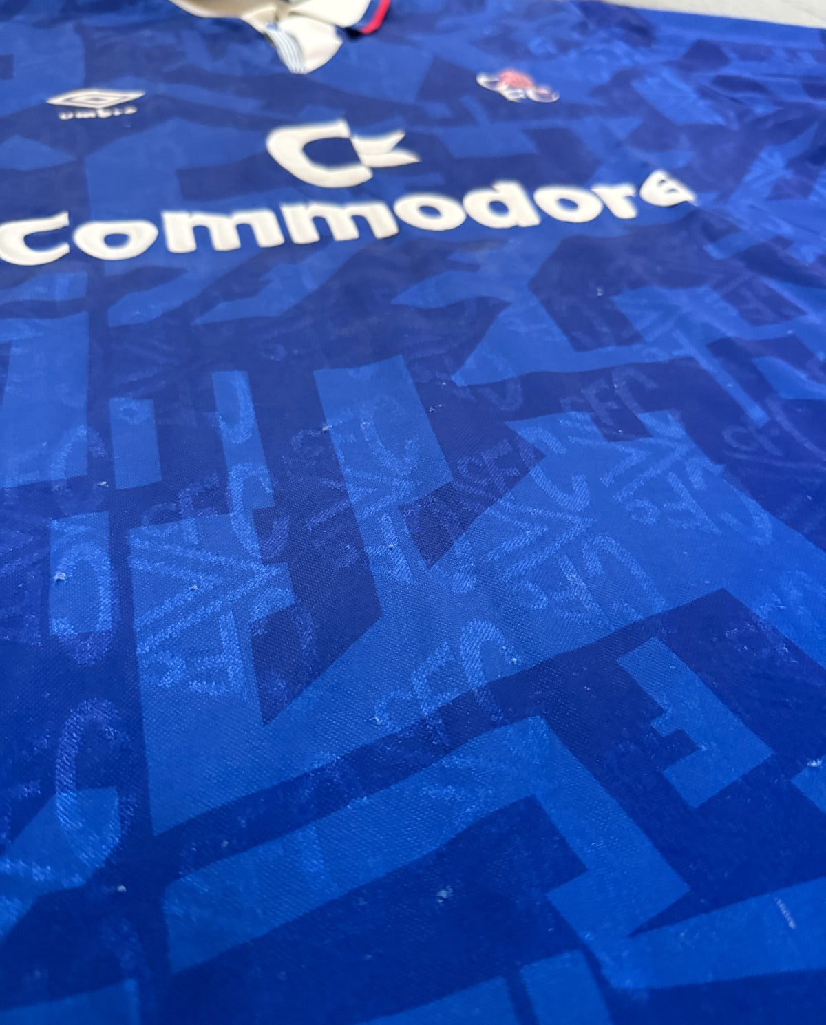 Original Authentic Umbro Chelsea 1991/1992 Home Shirt Mens LArge6