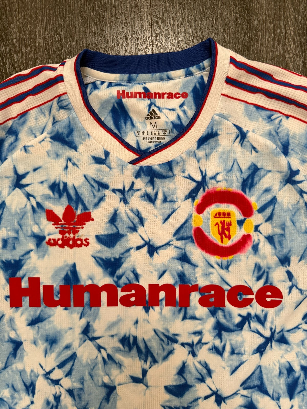 Original Adidas Manchester United 2020/2021 Humanrace Shirt Mens Medium M1