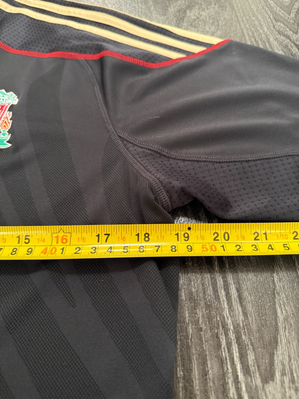 Original Adidas Liverpool 2009/2010 Away Shirt Mens Small S5