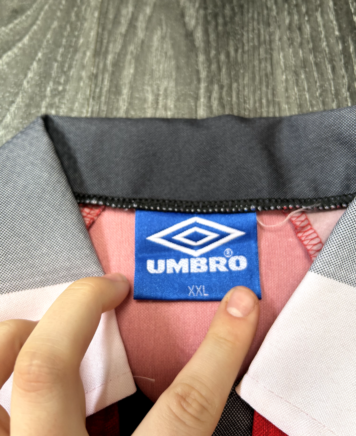 Original Authentic Umbro Manchester United 1996/1997 Home Shirt Mens XXL 2XL6