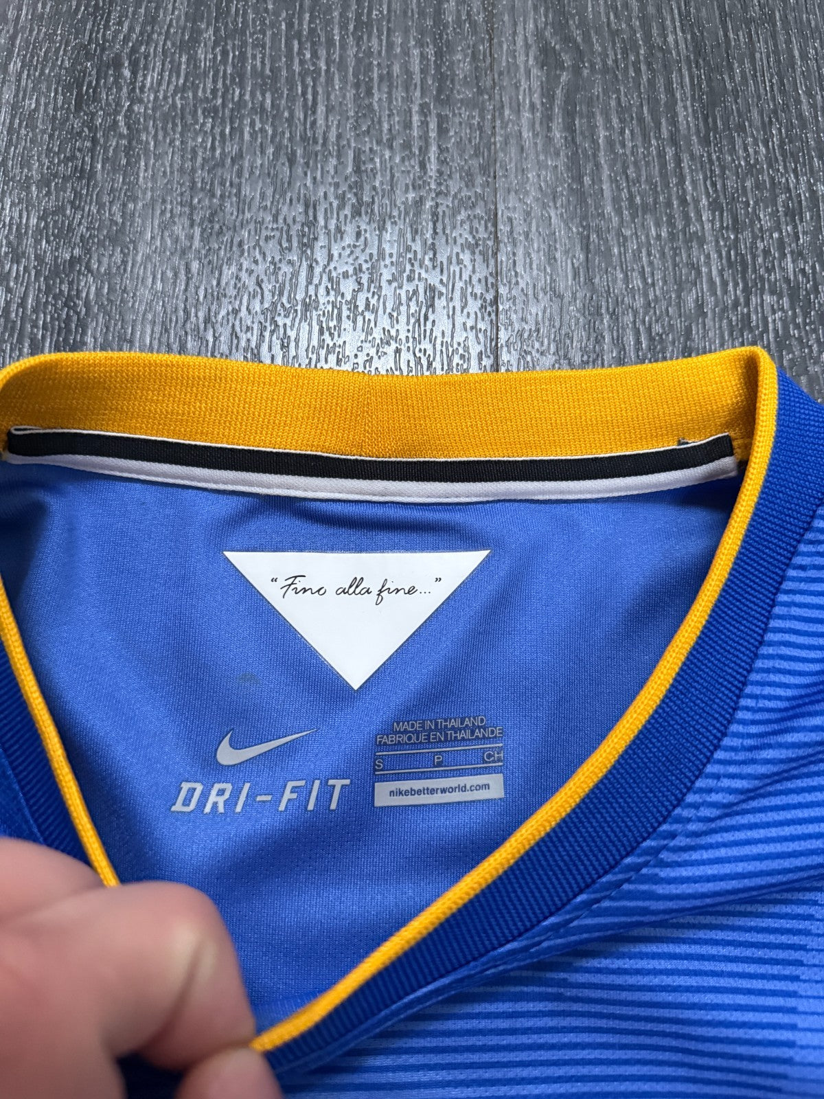 Original Nike Juventus 2014/2015 Away Shirt Mens Small S2