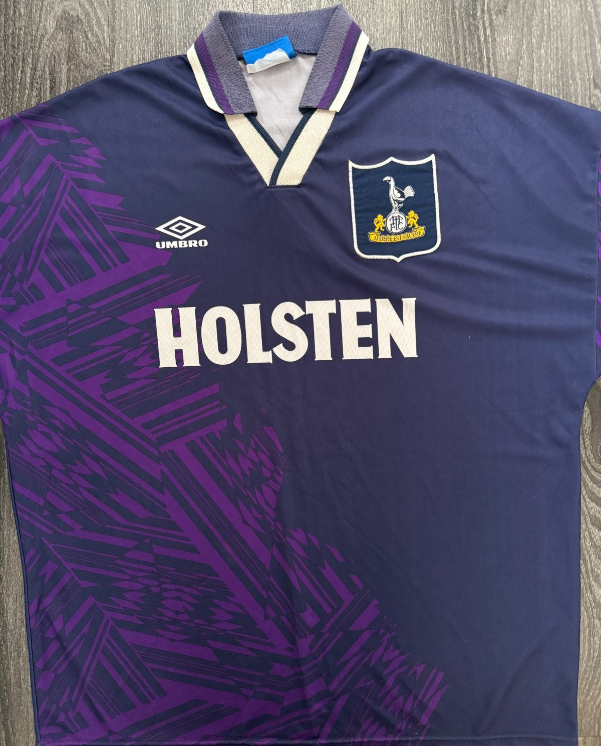 Original Umbro Tottenham Hotspur Spurs 1994/1995 Away Shirt Mens XXL 2XL0