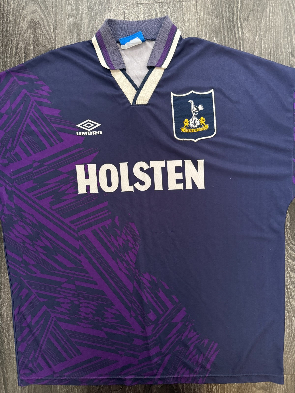 Original Umbro Tottenham Hotspur Spurs 1994/1995 Away Shirt Mens XXL 2XL0