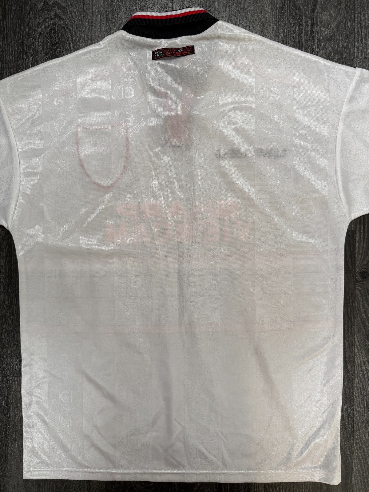 Original Authentic Umbro Manchester United 1997/1998 Away Shirt Mens Large7