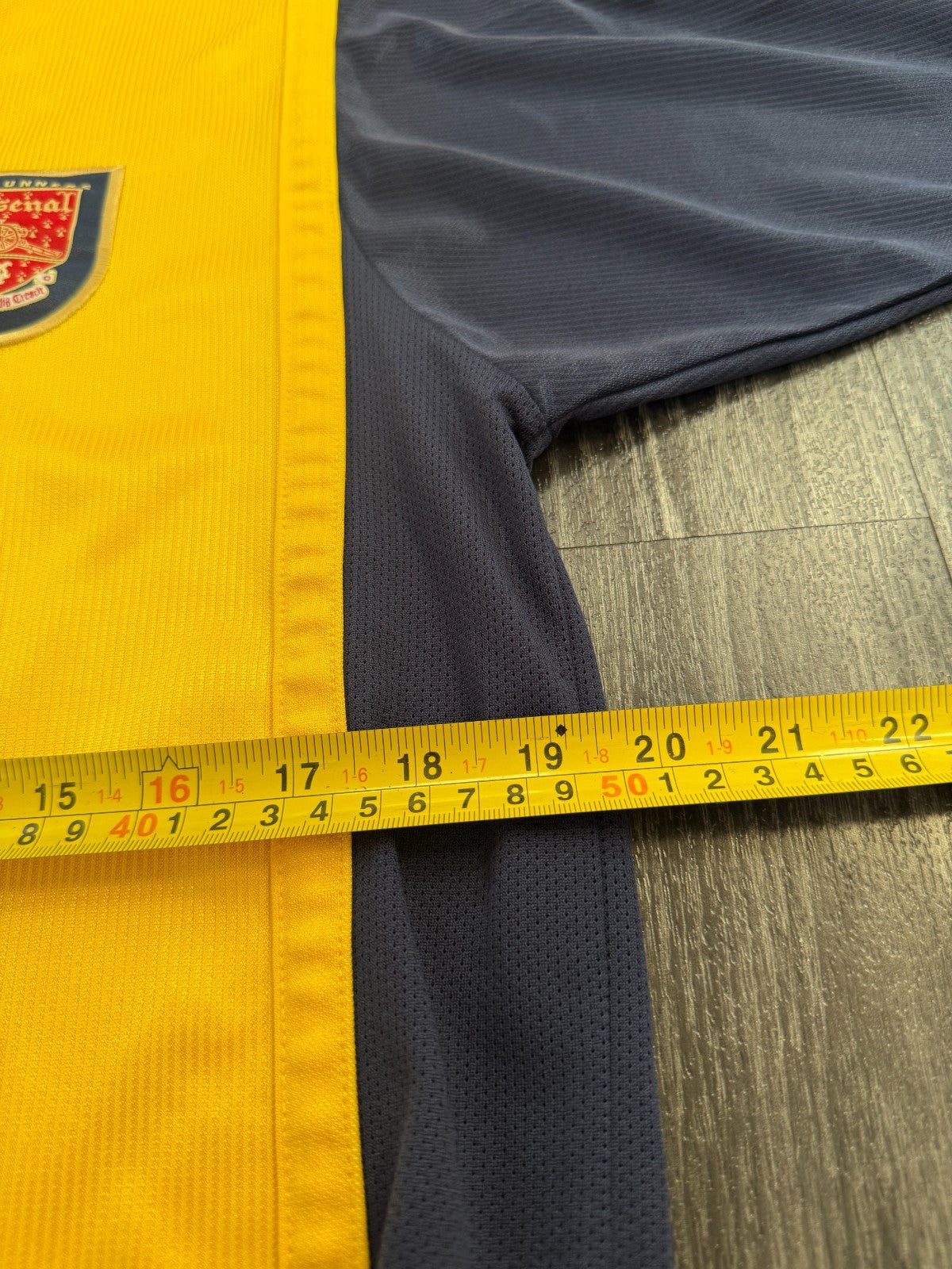 Original Nike Arsenal 1999/2000 Away Shirt PETIT 17 Mens Medium M7