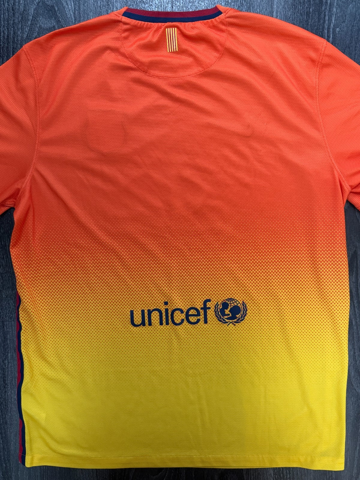 Original Authentic Nike Barcelona 2012/2013 Away Shirt Mens Large5