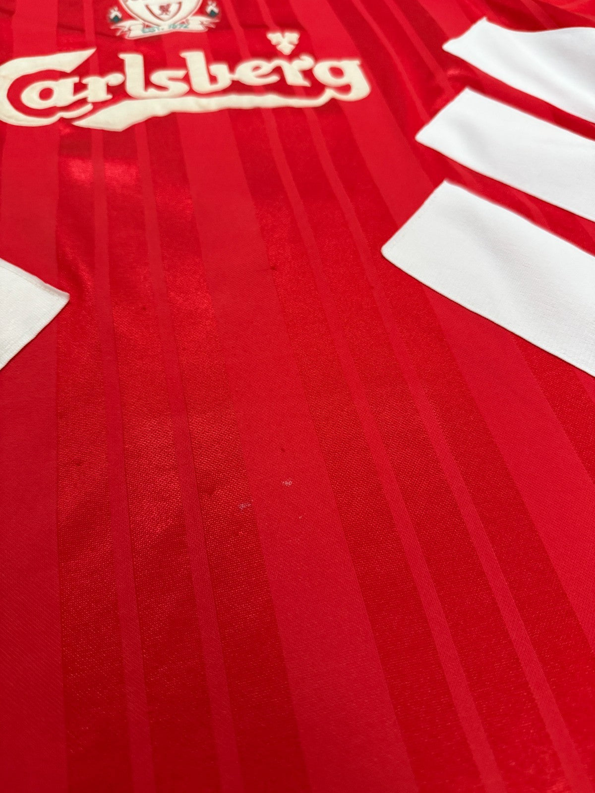 Original Adidas Liverpool 1993/1994 Home Shirt Mens Large L4