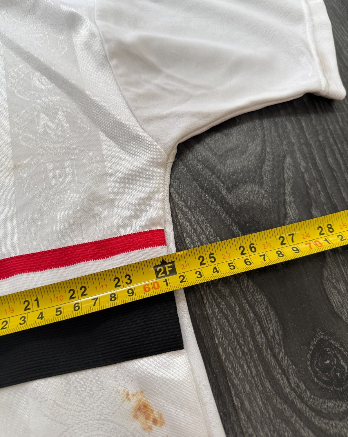 Original Authentic Umbro Manchester United 1997/1998 Away Shirt Mens XXL 2XL8