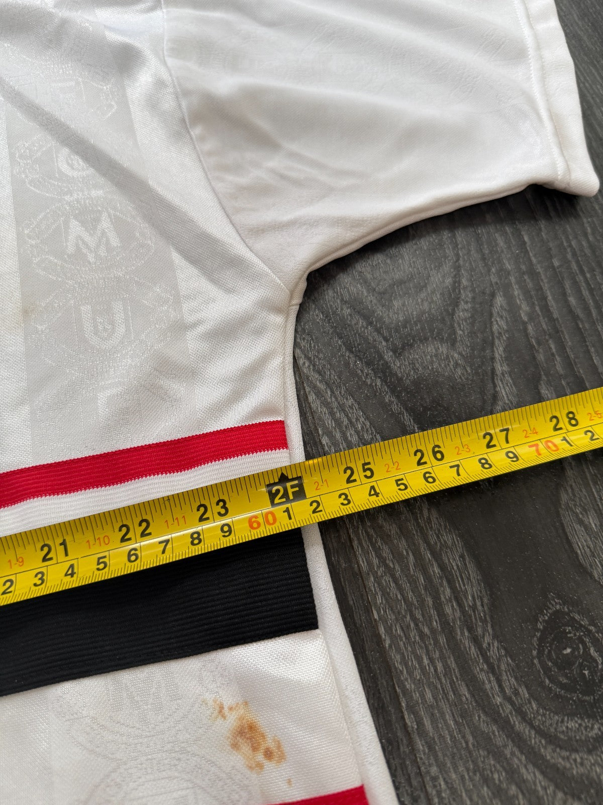 Original Authentic Umbro Manchester United 1997/1998 Away Shirt Mens XXL 2XL8