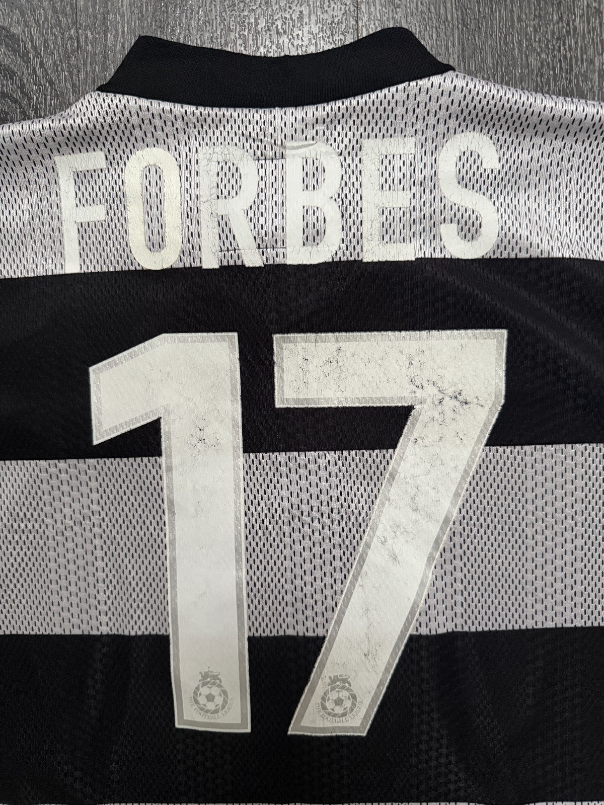 Le Coq Sportif Queens Park Rangers 2001/2002 Away Shirt FORBES 17 Mens XL1