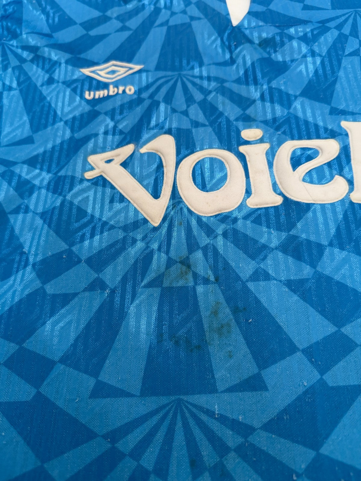 Original Authentic Umbro SSC Napoli 1991/1992 Home Shirt Mens Large3