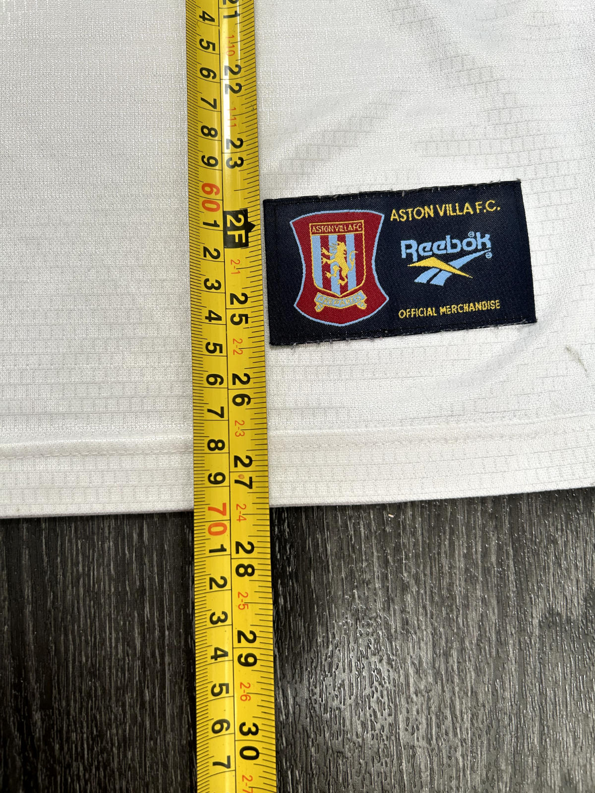 Original Authentic Reebok Aston Villa 1997/1998 Away Shirt Mens Large8
