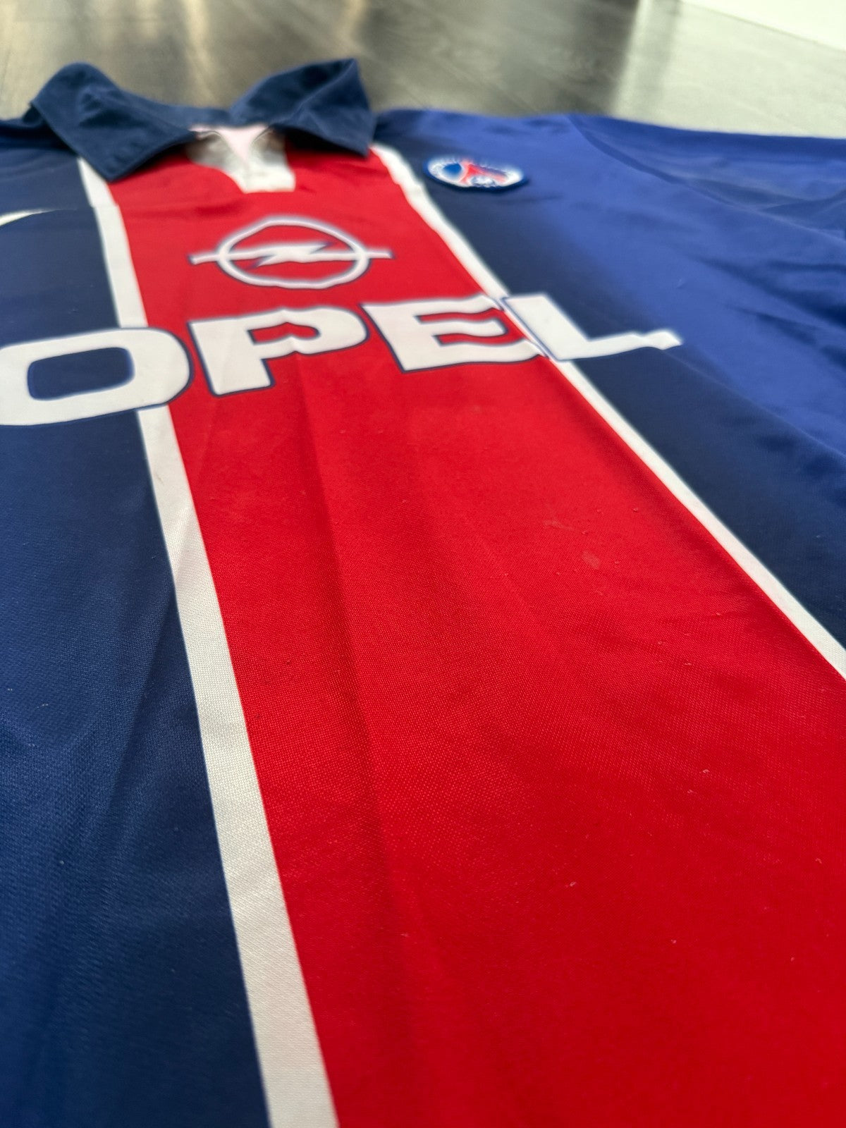 Original Nike Paris Saint Germain PSG 1998/1999 Home Shirt Mens Large4