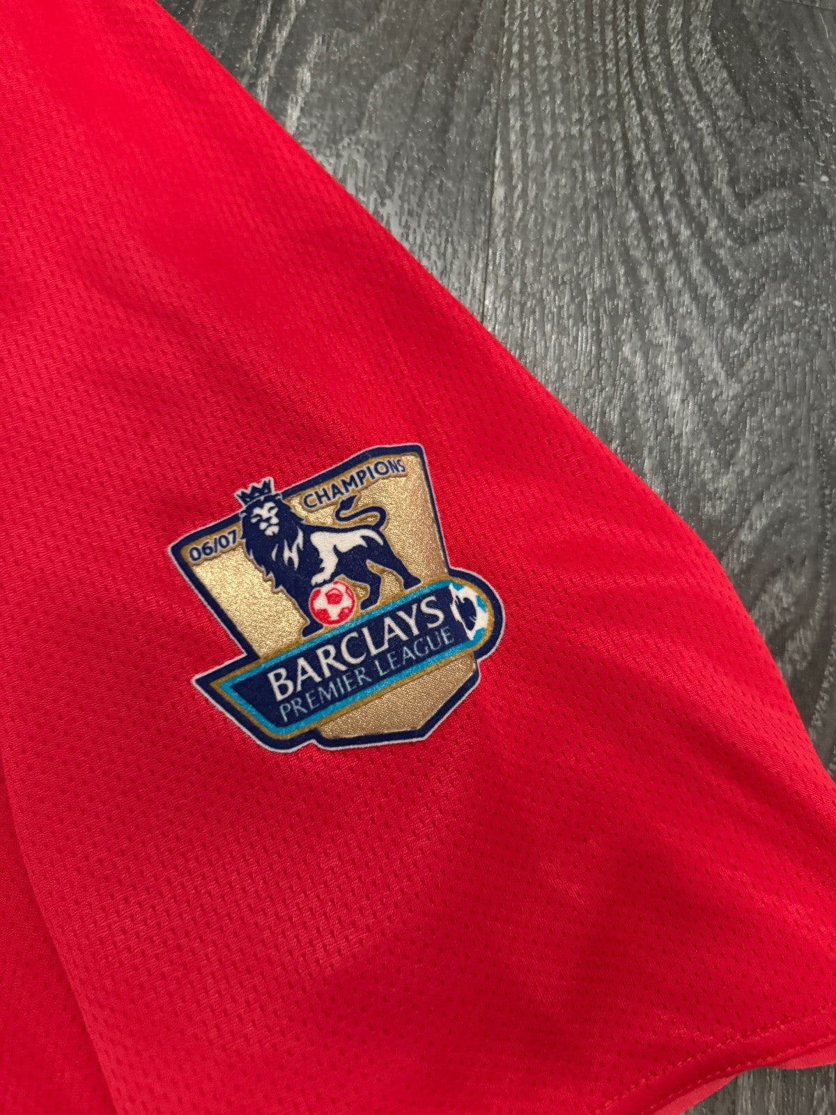 Original Nike Manchester United 2007/2008 Home Shirt VIDIC 15 Mens Extra Large11