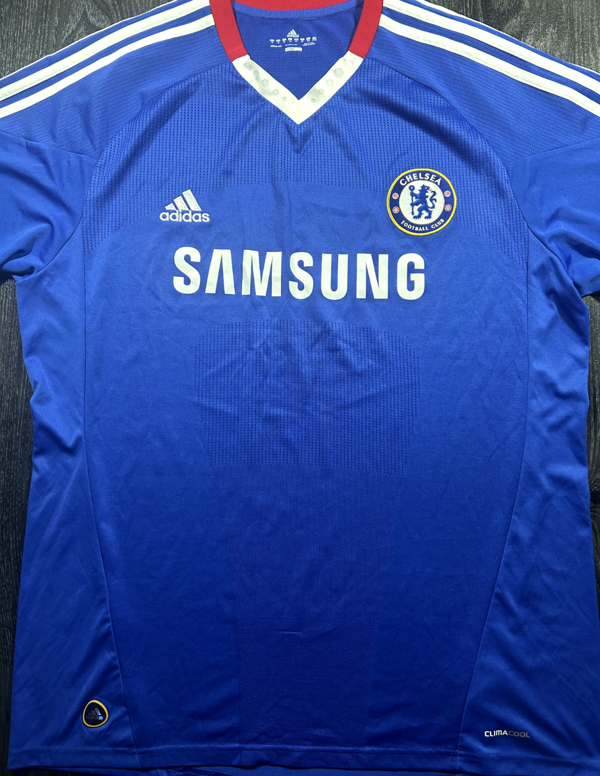 Original Authentic Adidas Chelsea 2010/2011 Home Shirt Mens Extra Large0