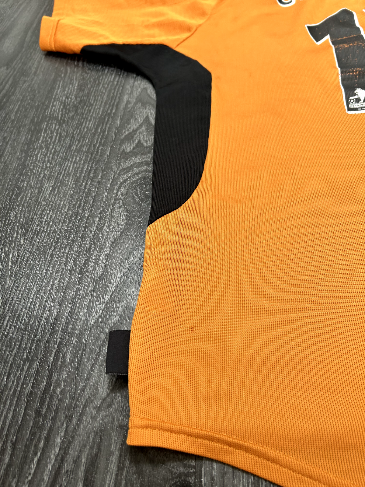 Admiral Wolverhampton Wanderers 2002/2003 Home Shirt Camara 17 Mens Small14