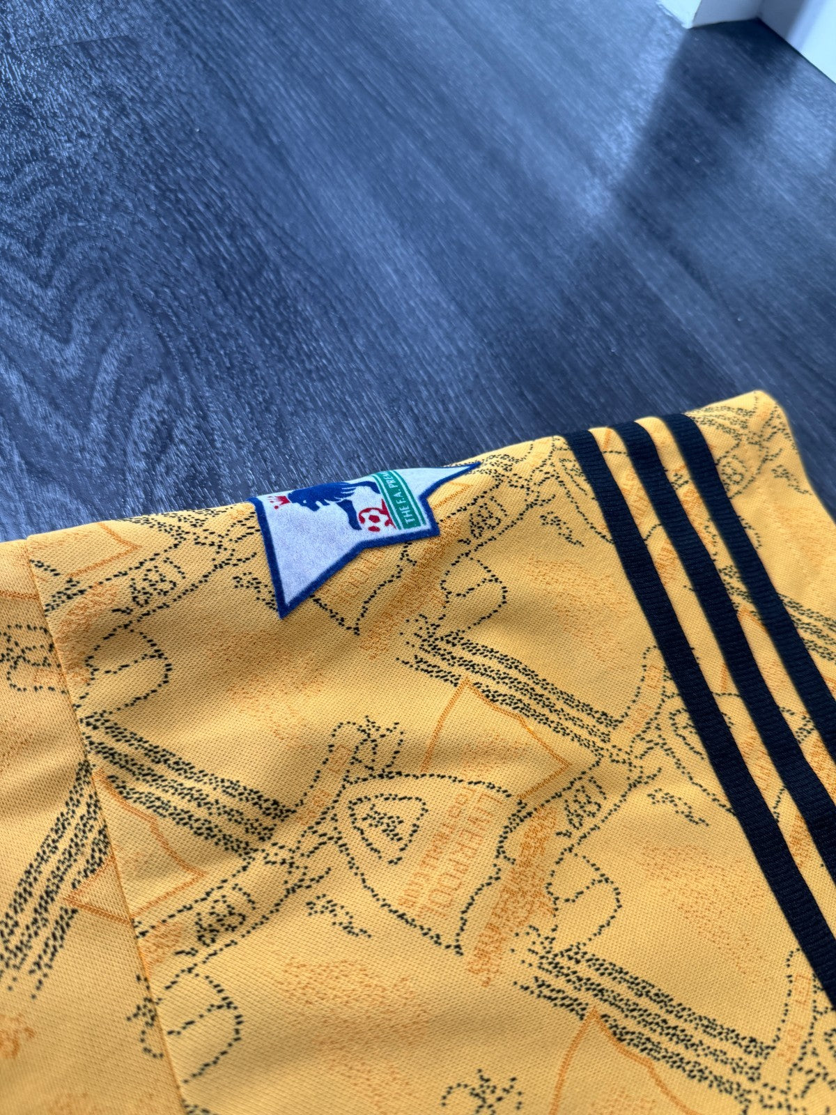 Original Adidas Liverpool 1994/1995 Third Shirt Mens Extra Large XL12