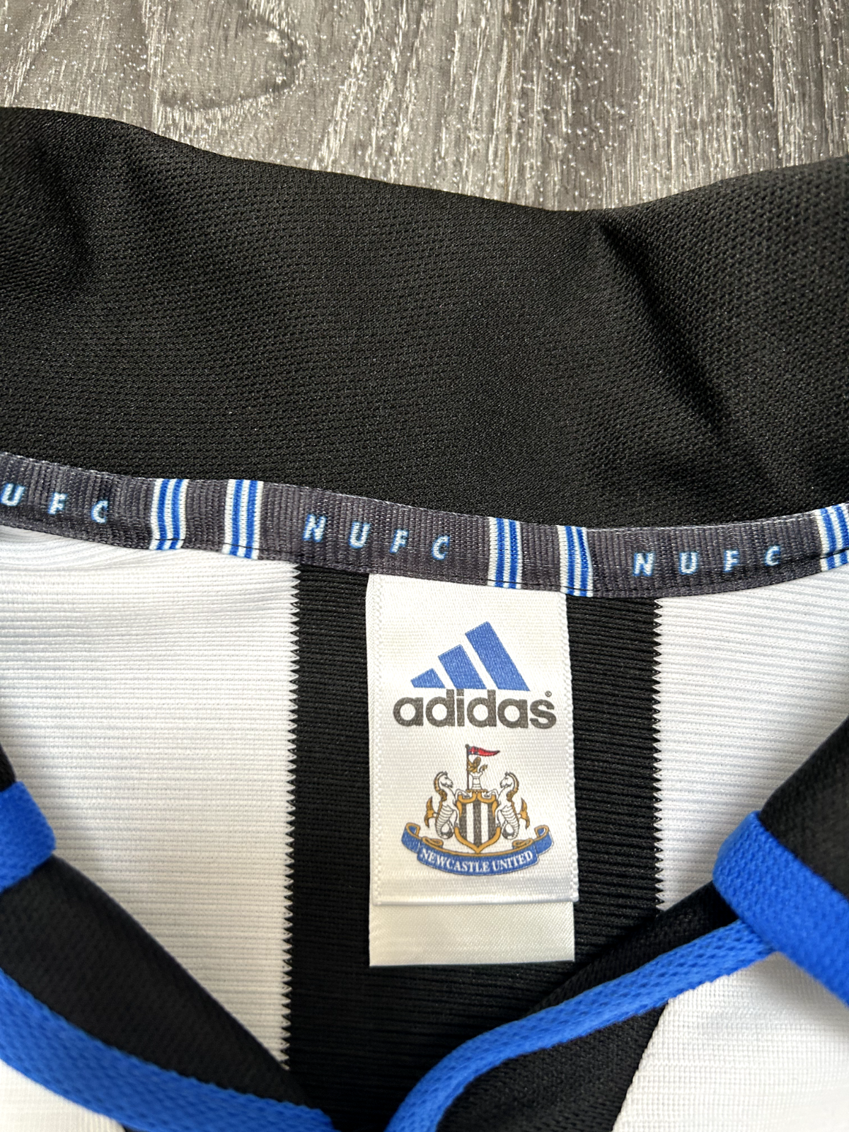 Authentic Adidas Newcastle United 2000/2001 Home Shirt Long Sleeve Mens Large8