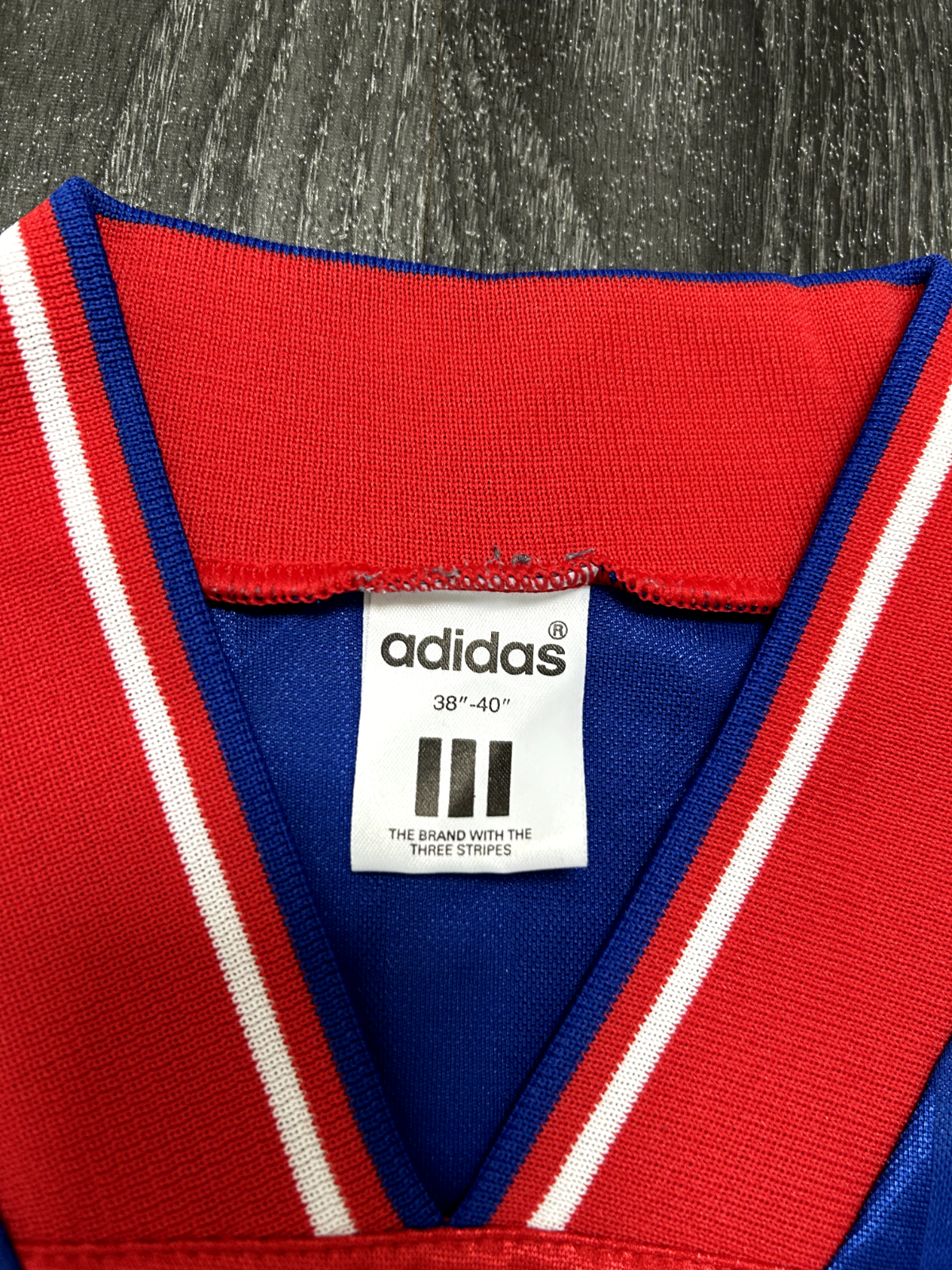 Original Authentic Adidas Rangers 1992/1993 Home Shirt Mens Medium9