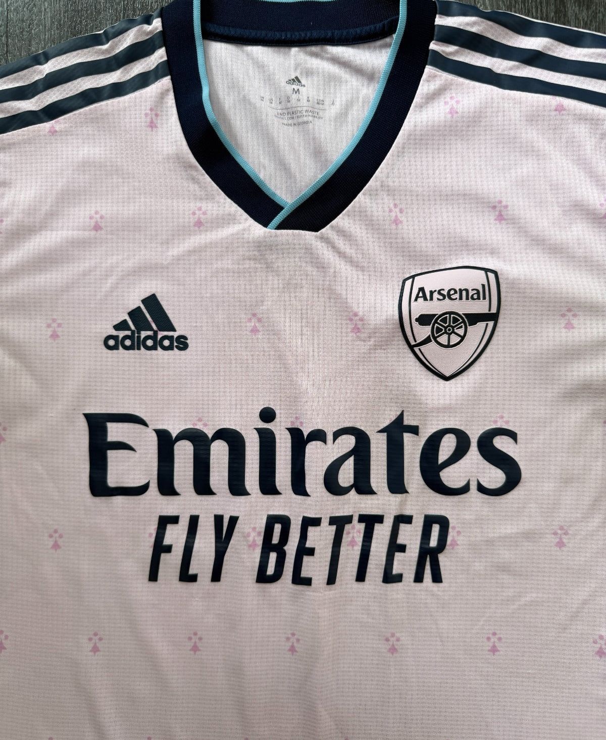 PLAYER ISSUE Original Adidas Arsenal 2022/2023 Third Shirt Mens Medium2