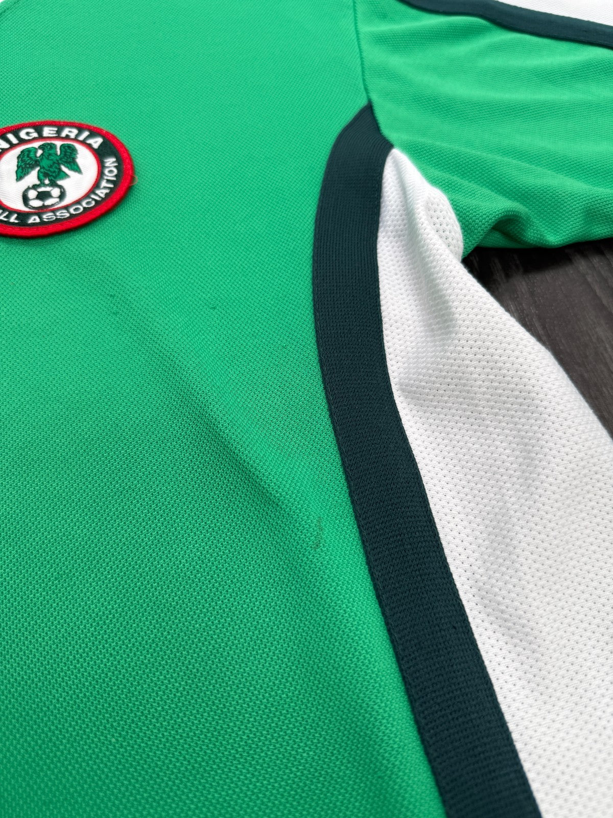 Original Authentic Nike Nigeria 1998 Home Shirt Mens Small4