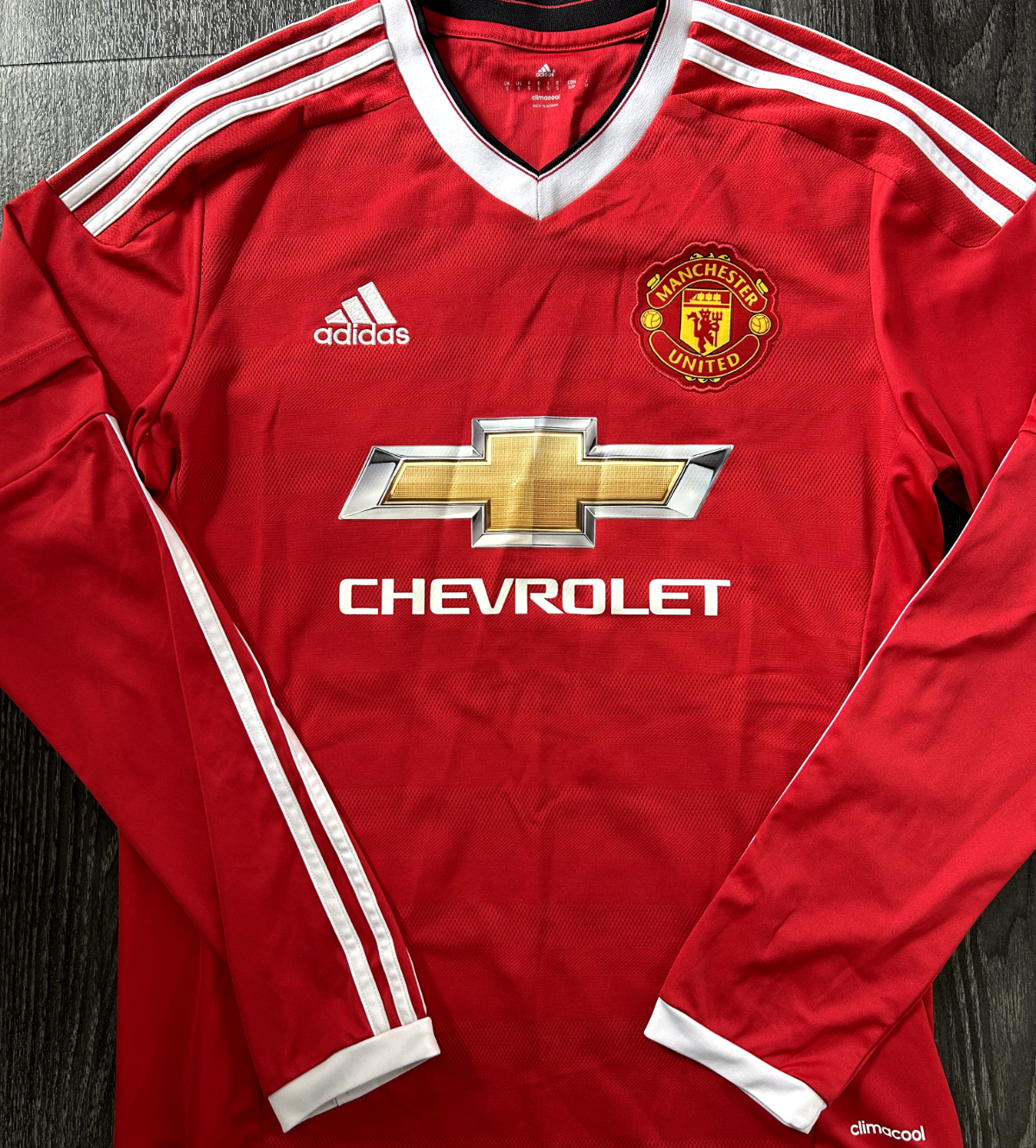 Adidas Manchester United 2015/2016 Home Shirt SCHNEIDERLIN 28 Mens Small1