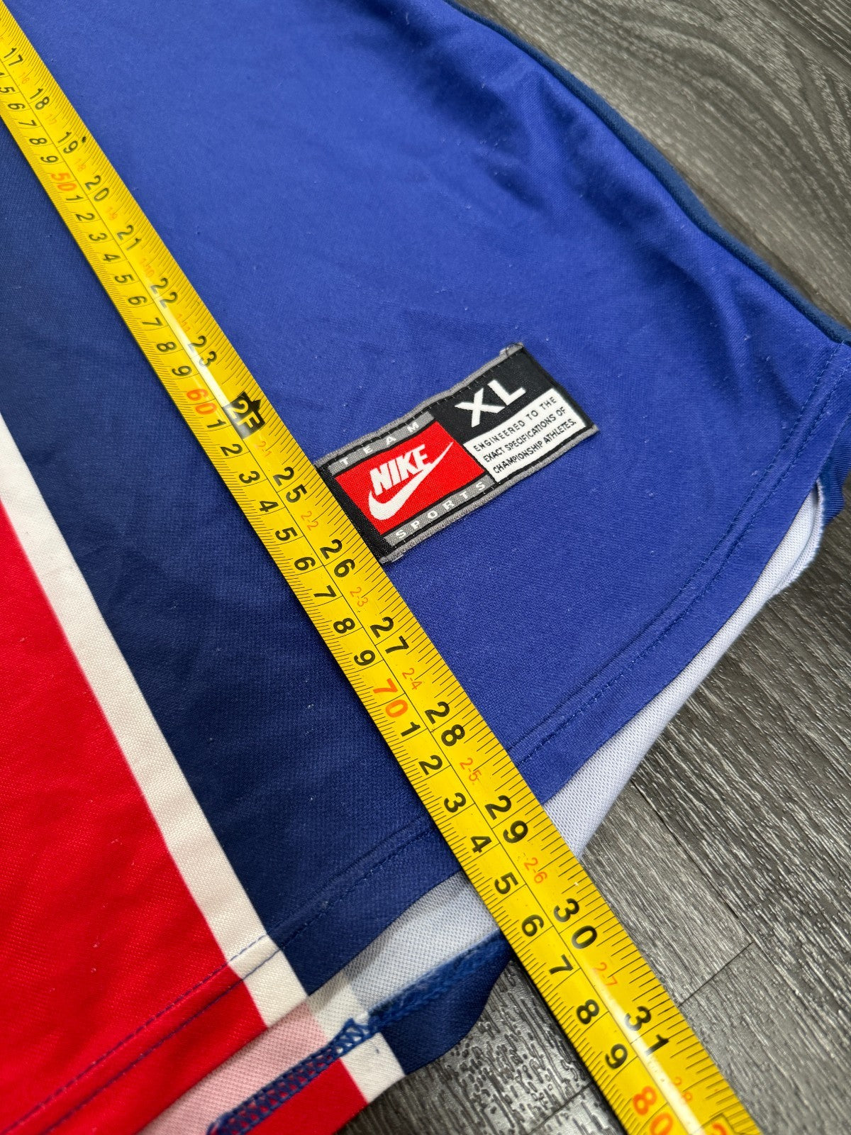 Original Nike Paris Saint Germain PSG 1998/1999 Home Shirt Mens Extra Large XL7