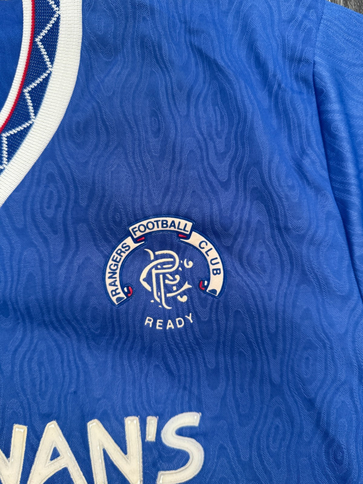 Original Admiral Rangers 1990/1991 Home Shirt Mens Large L4