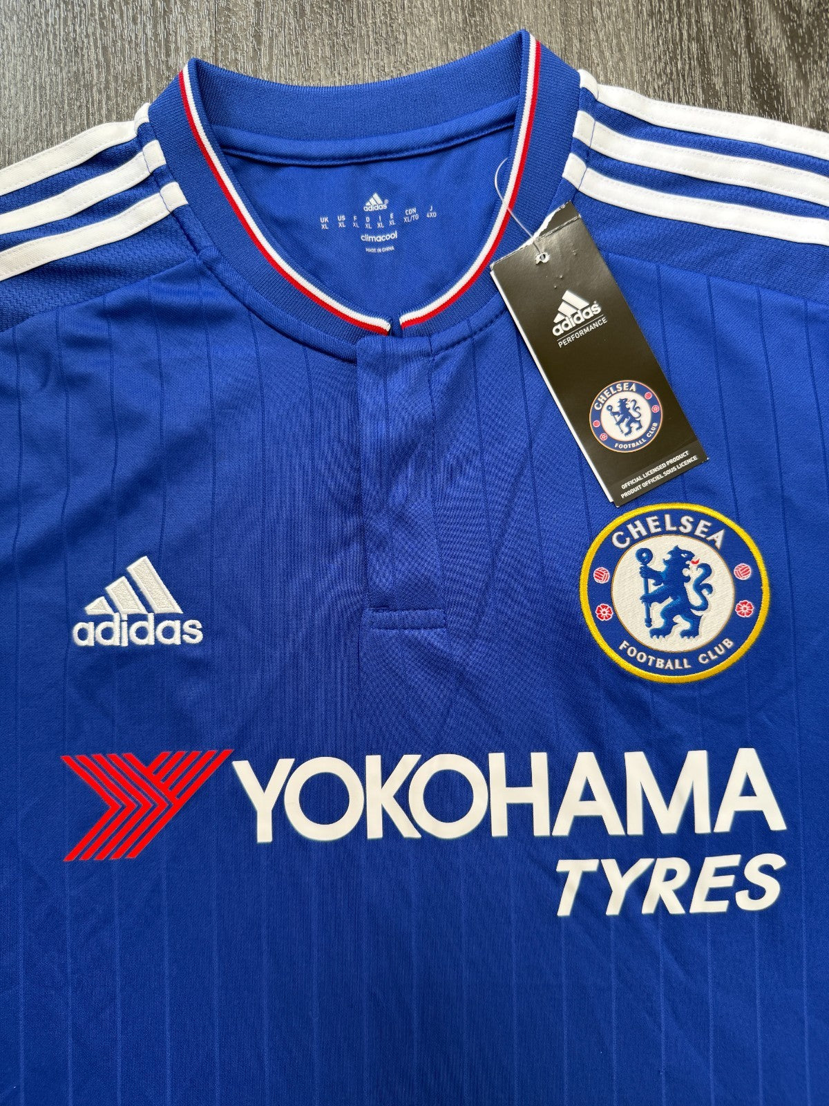 BNWT Original Adidas Chelsea 2015/2016 Home Shirt Mens Extra Large2