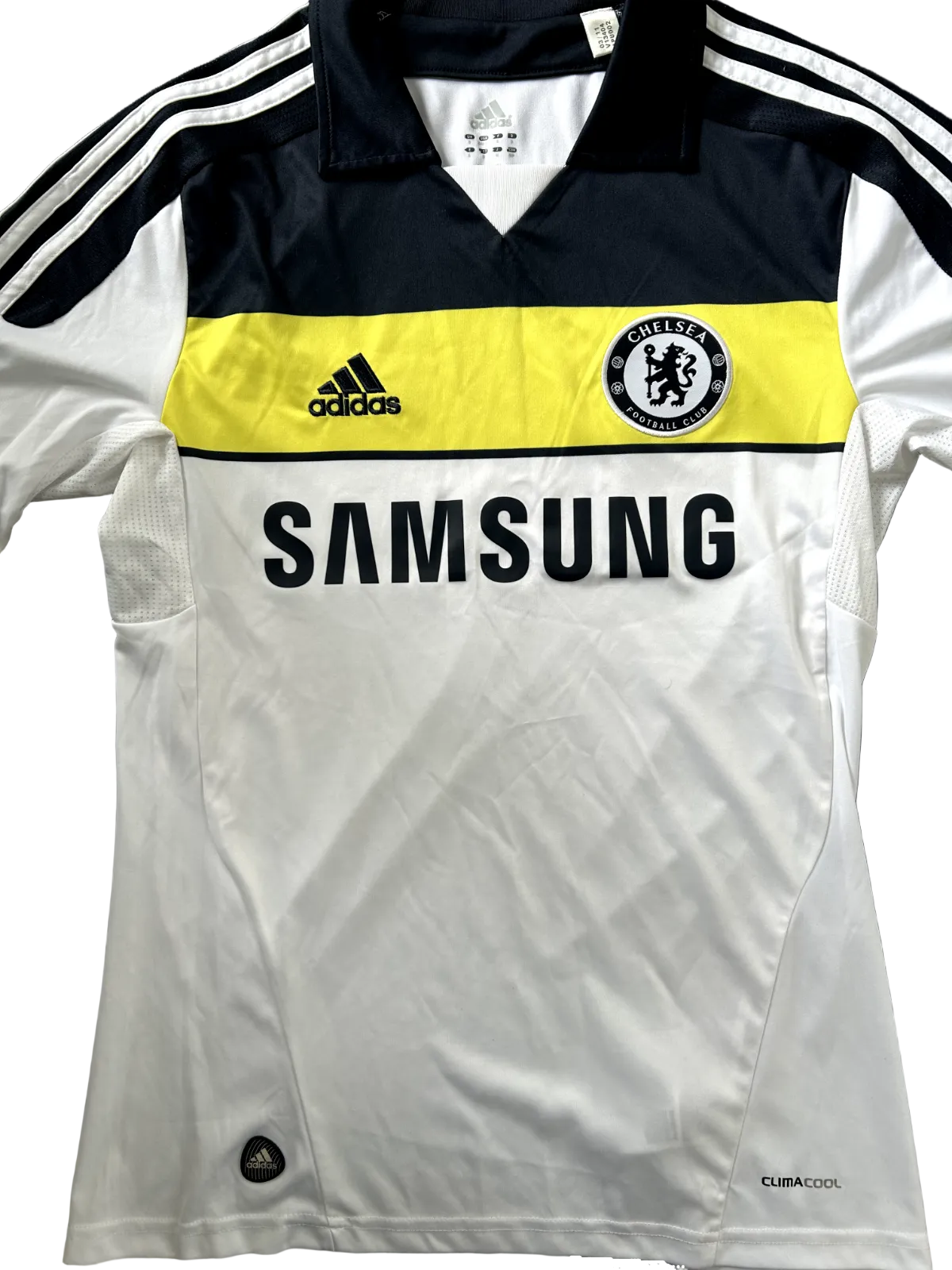 Original Authentic Adidas Chelsea 2011/2012 Third Shirt Mens Small0