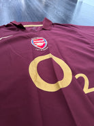 Original Authentic Nike Arsenal 2005/2006 Highbury Home Shirt Mens Medium3