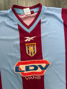 Original Authentic Reebok Aston Villa 1999/2000 Home Shirt Mens Large1