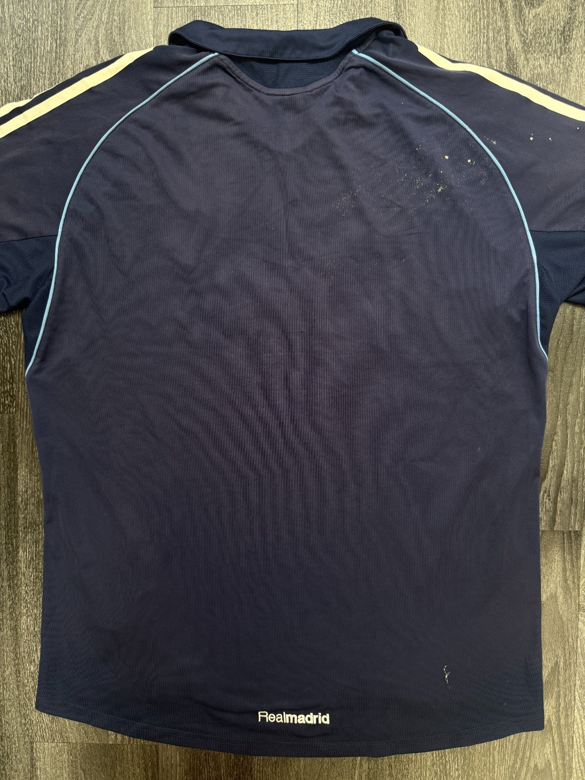 Original Authentic Adidas Real Madrid 2005/2006 Away Shirt Mens Small8