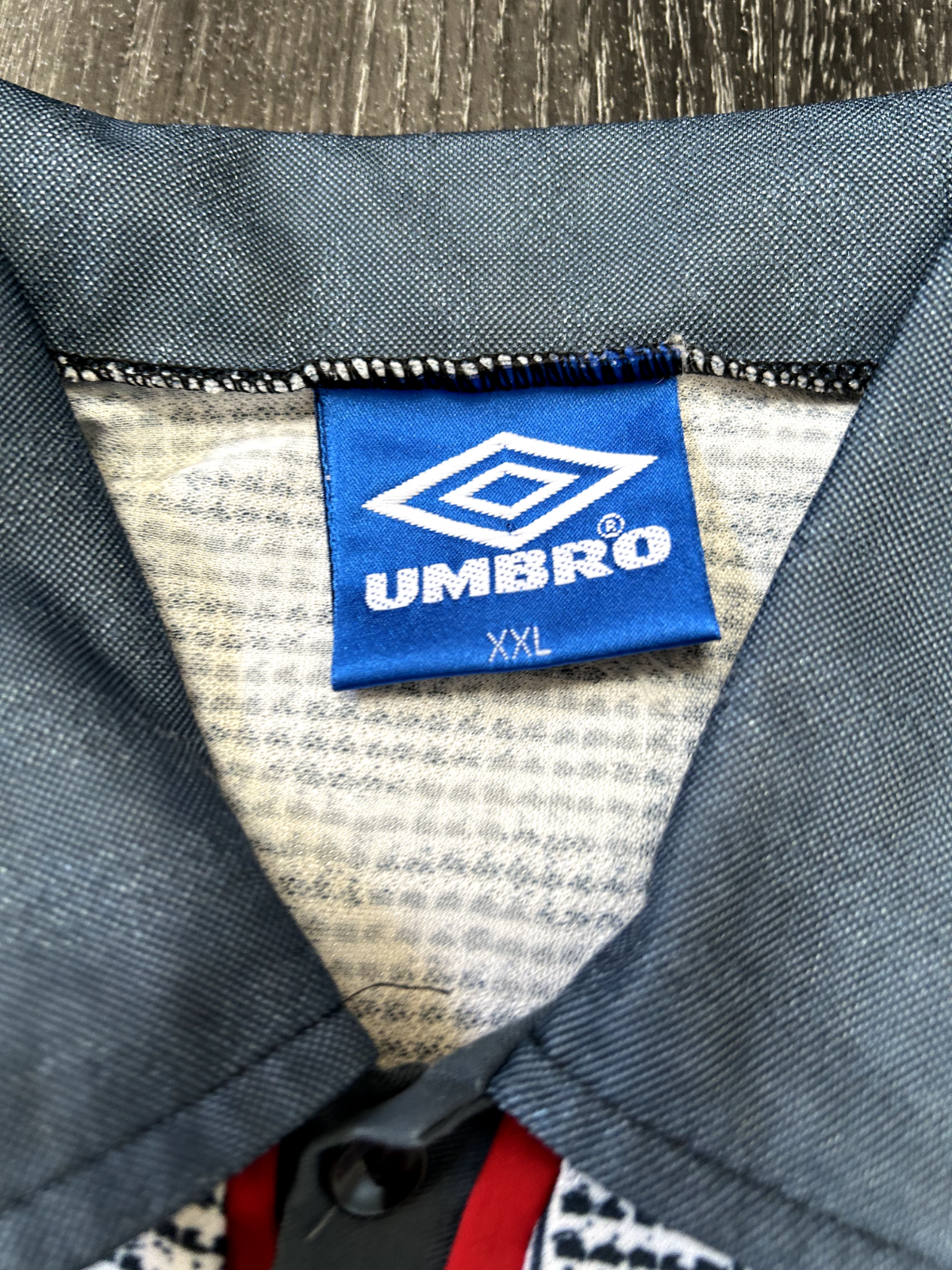 Original Authentic Umbro Manchester United 1995/1996 Away Shirt 2XL Mens2