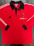 Original Adidas AC Milan 1998/1999 Long Sleeve Training Shirt Mens Extra Large0