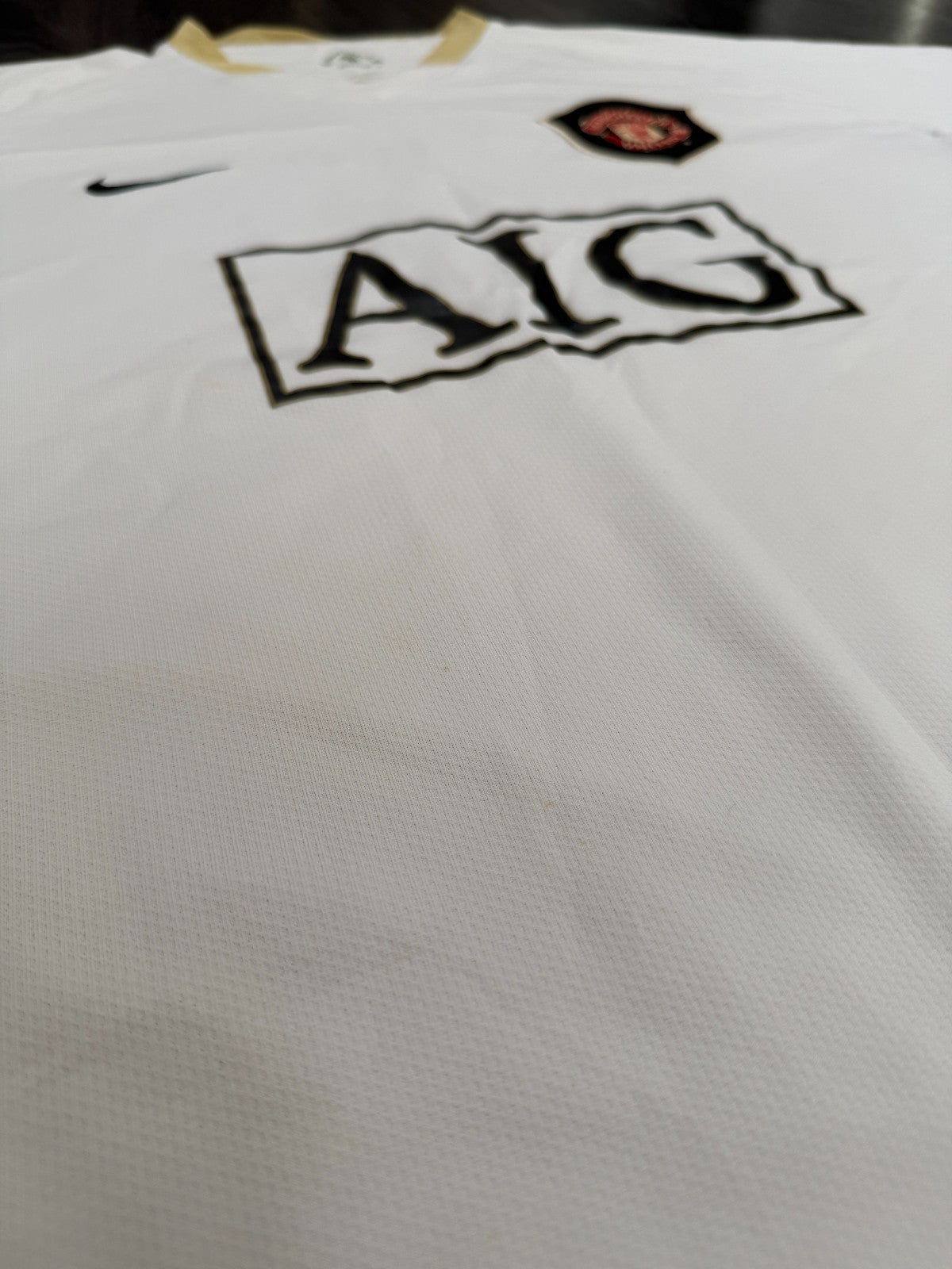 Original Nike Manchester United 2006/2007 Away Shirt SAHA Mens Extra Large5