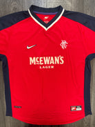 MINT Nike Rangers 1998/1999 Away Shirt Mens Extra Large XL0