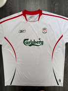 Original Authentic Reebok Liverpool 2005/2006 Away Shirt Mens XXL 2XL0