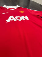 Original Nike Manchester United 2010/2011 Home Shirt Mens Large3