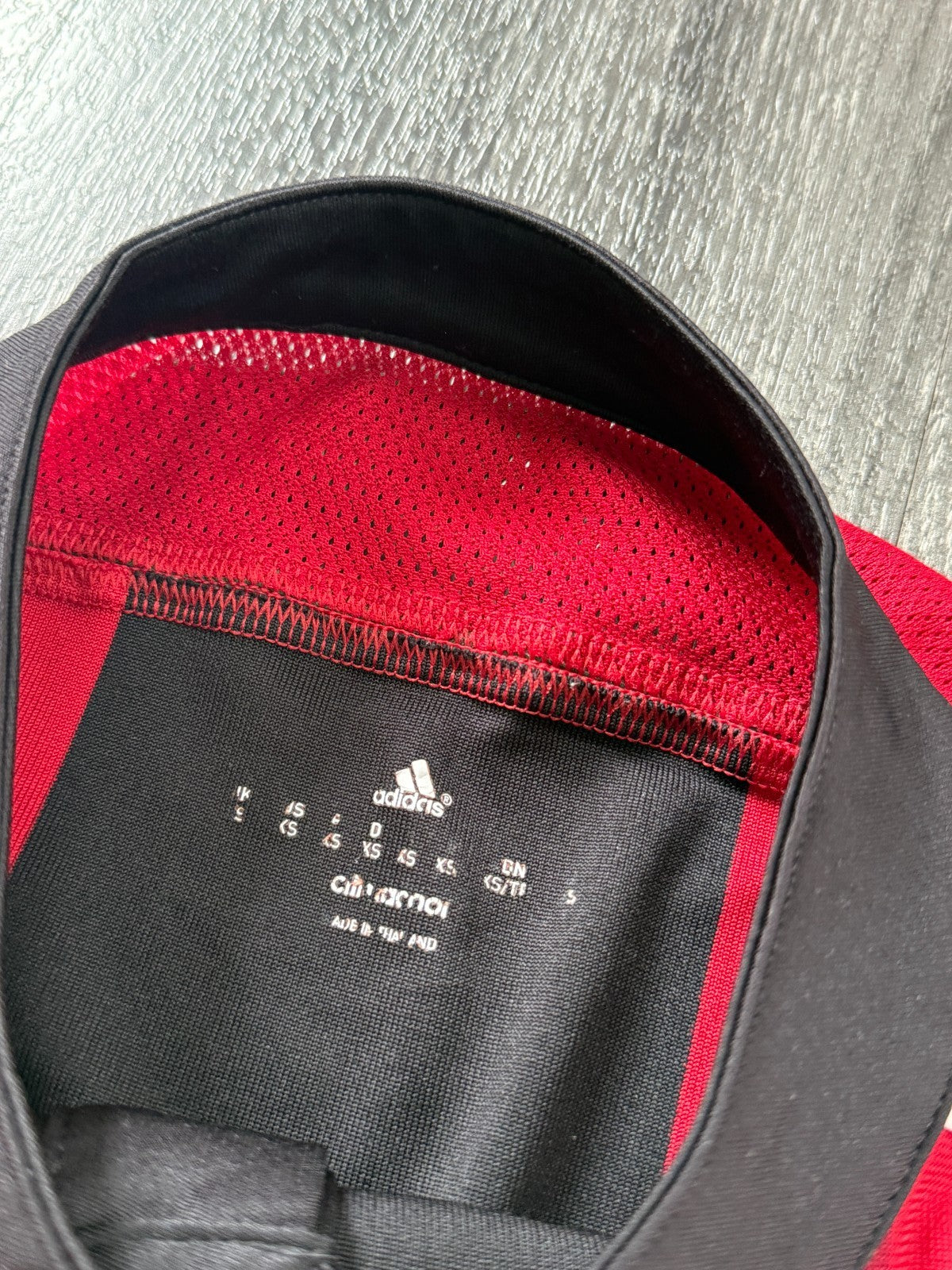 Original Authentic Adidas AC Milan 2014/2015 Home Shirt Mens Extra Small XS5