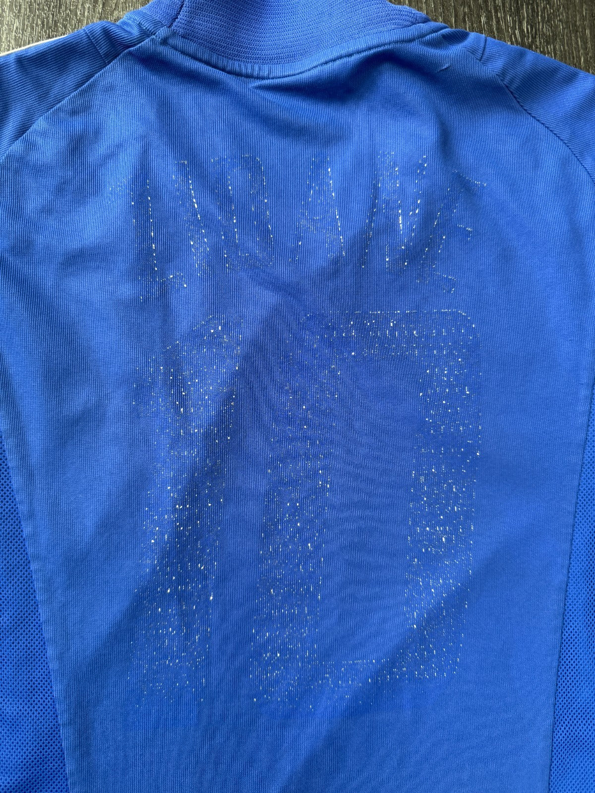 Original Authentic Adidas France Football 2002 Home Shirt Mens Extra Large6