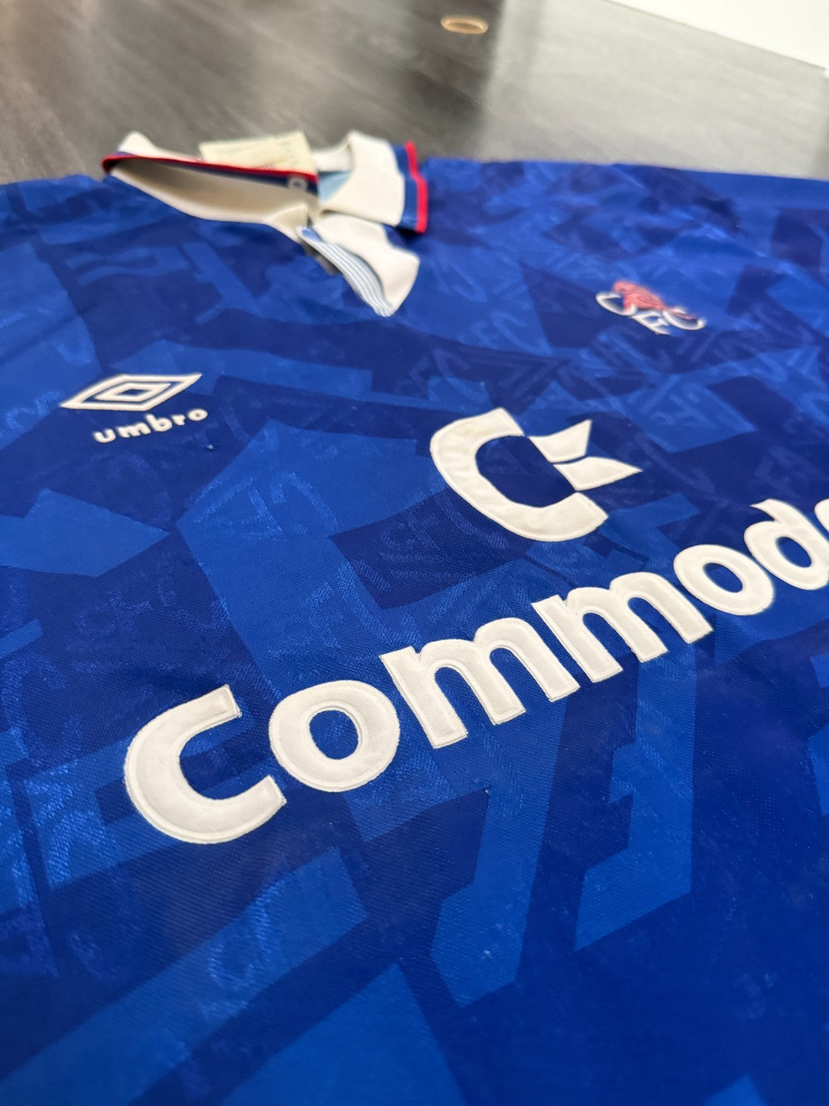 Original Authentic Umbro Chelsea 1991/1992 Home Shirt Mens LArge5