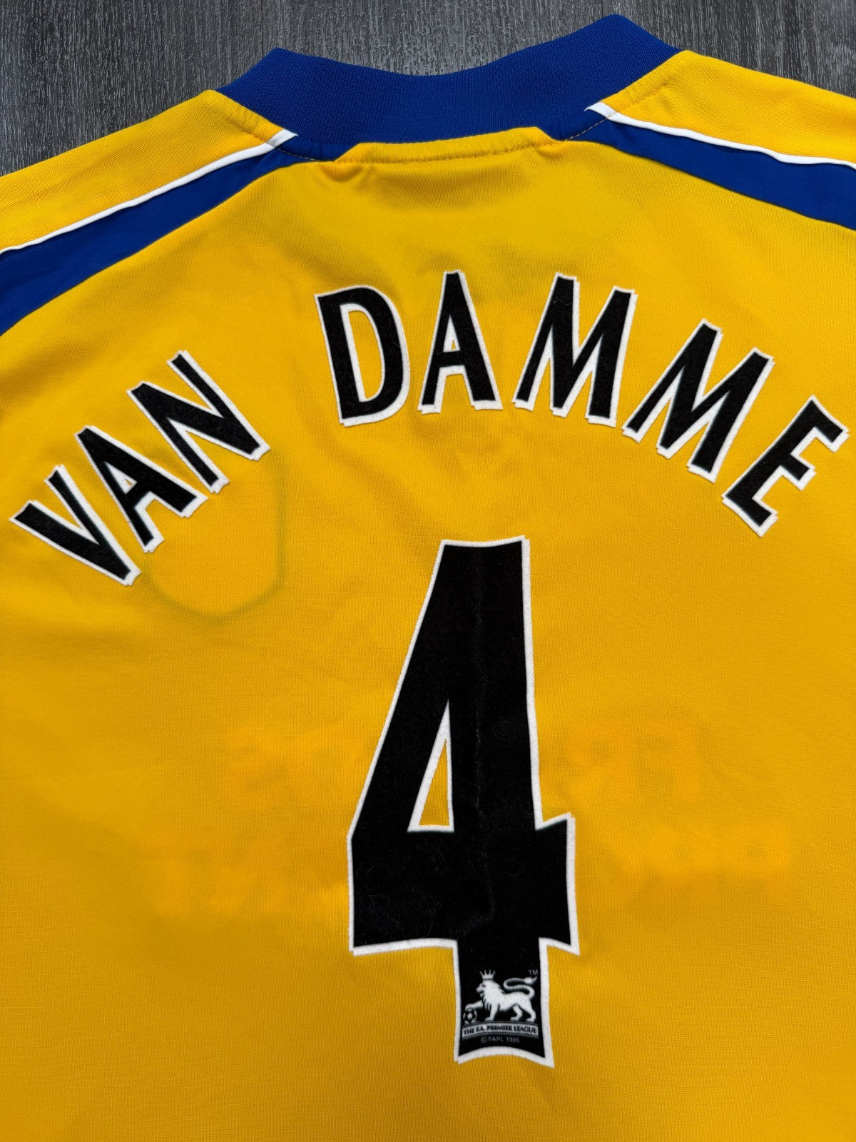 Original Southampton 2004/2005 Away Shirt VAN DAMME 4 Mens Extra Large9