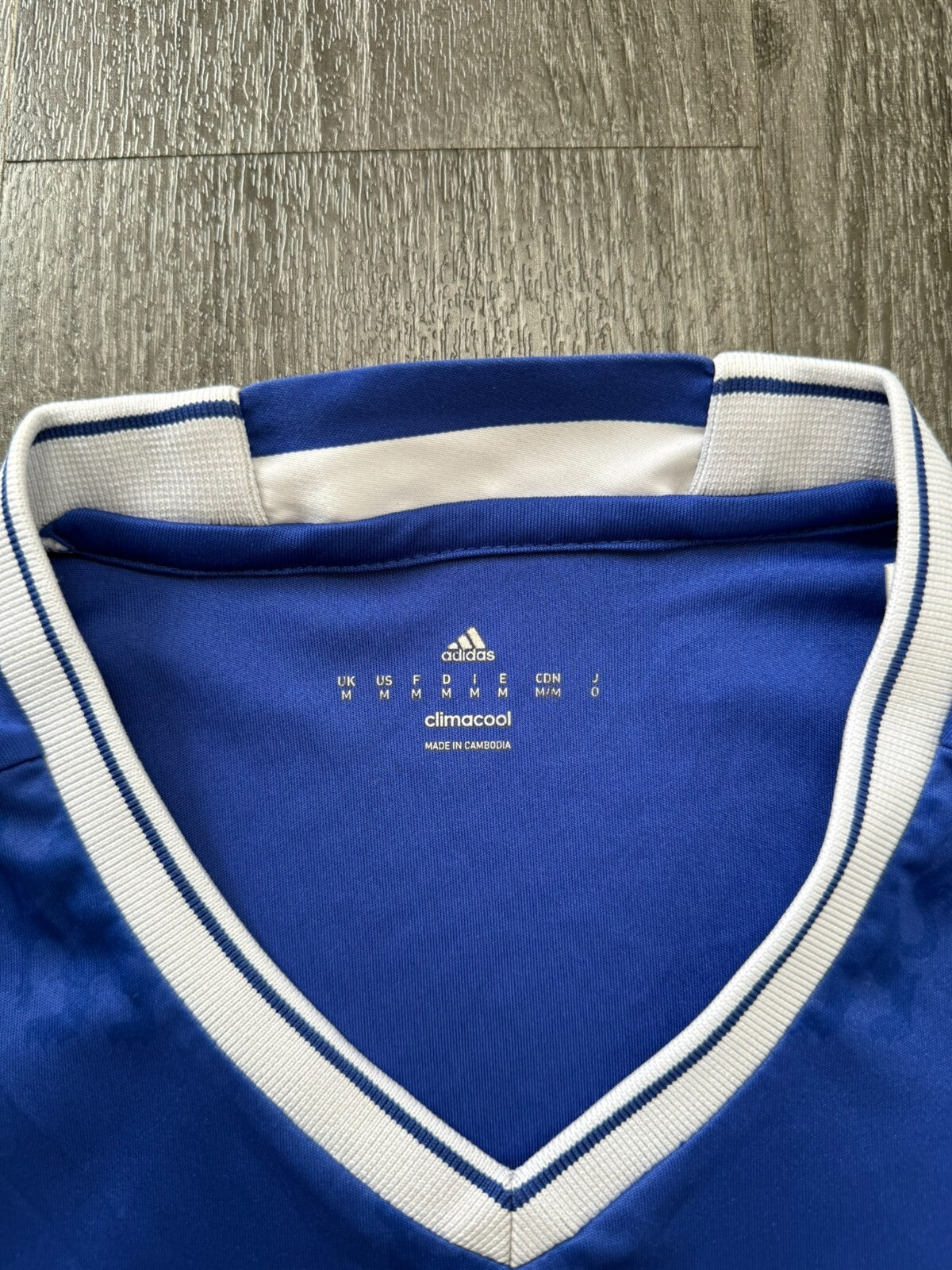 Original Authentic Adidas Chelsea 2016/2017 Home Shirt Mens Medium2