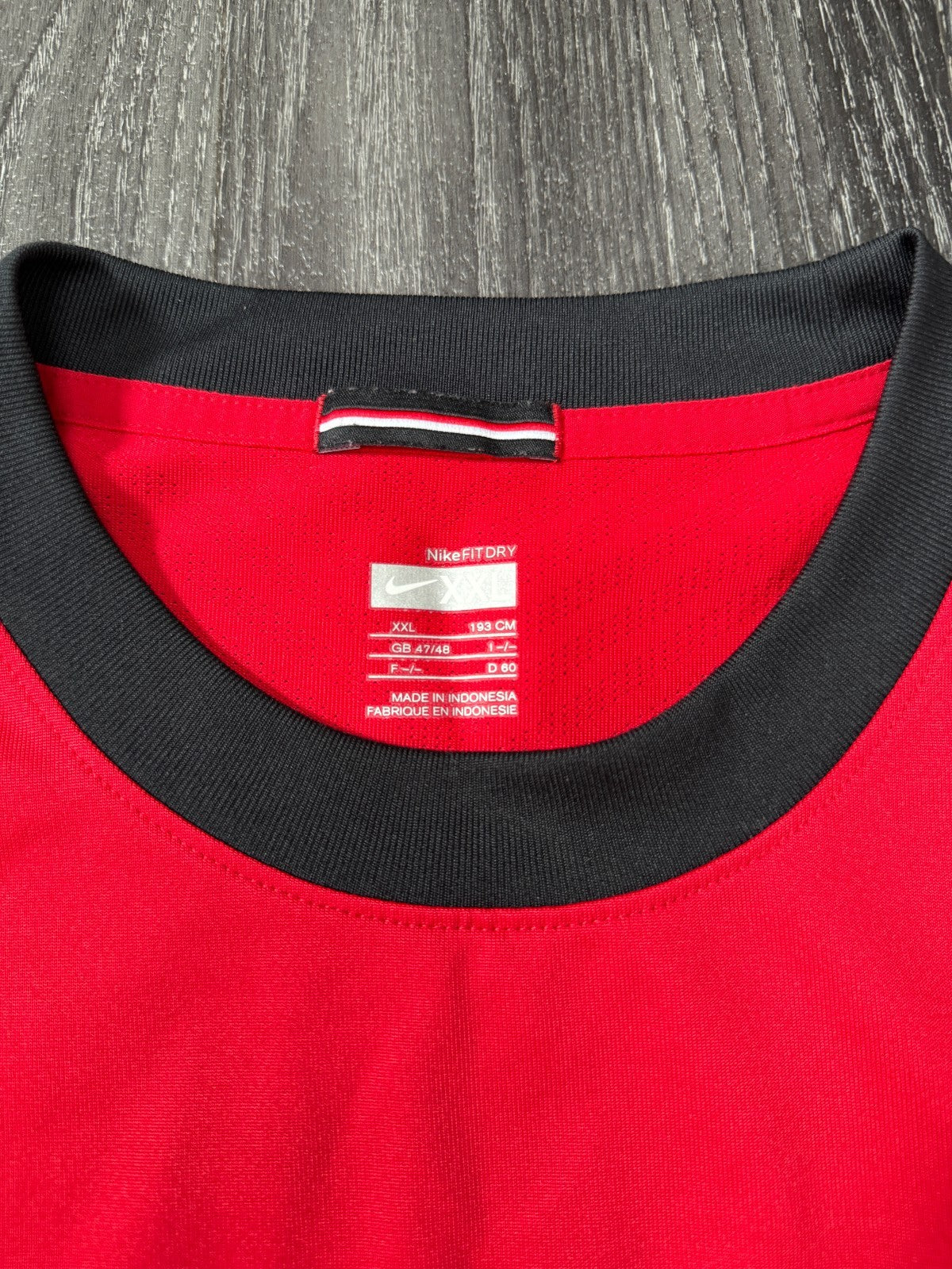 Original Authentic Nike Manchester United 2009/2010 Home Shirt Mens XXL 2XL2