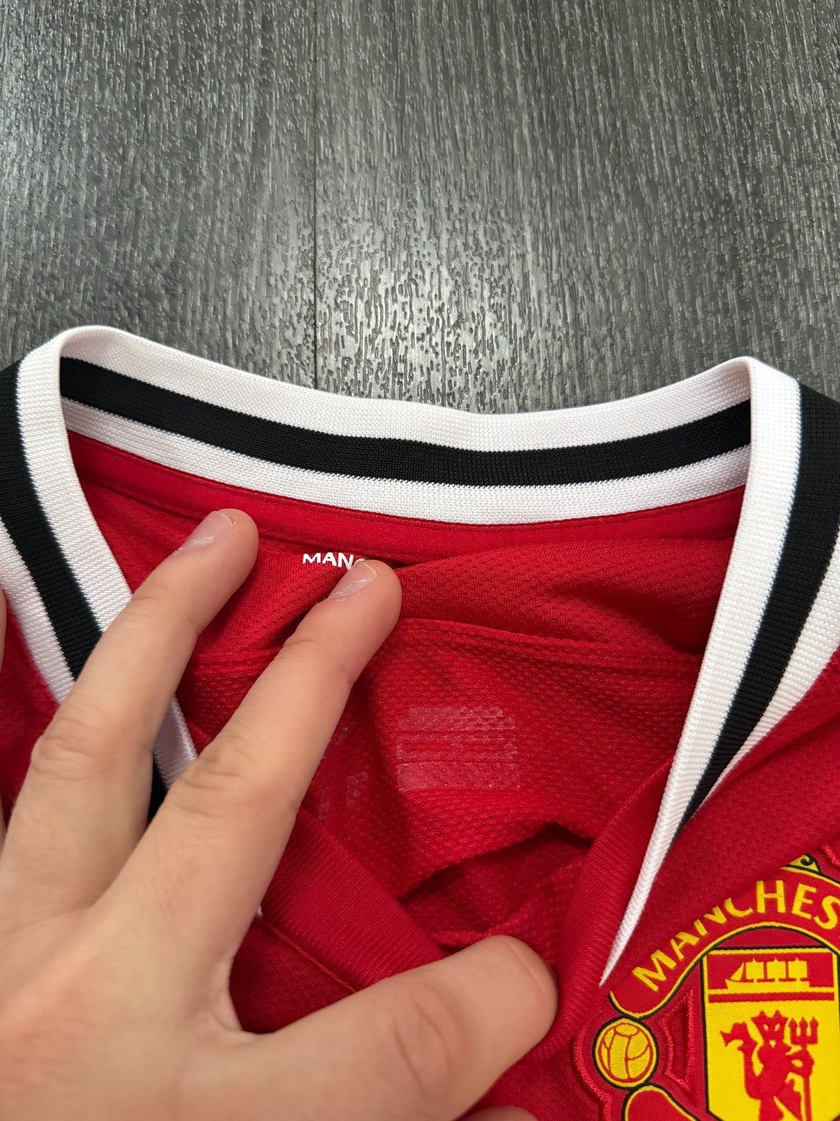 Original Nike Manchester United 2011/2012 Home Shirt Mens Large L2