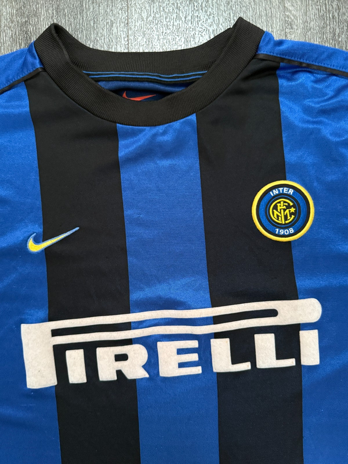 Original Nike Inter Milan 1999/2000 Home Shirt Mens Extra Large XL1