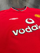 Original Umbro Manchester United 2000/2001 Home Shirt Mens Extra Large4
