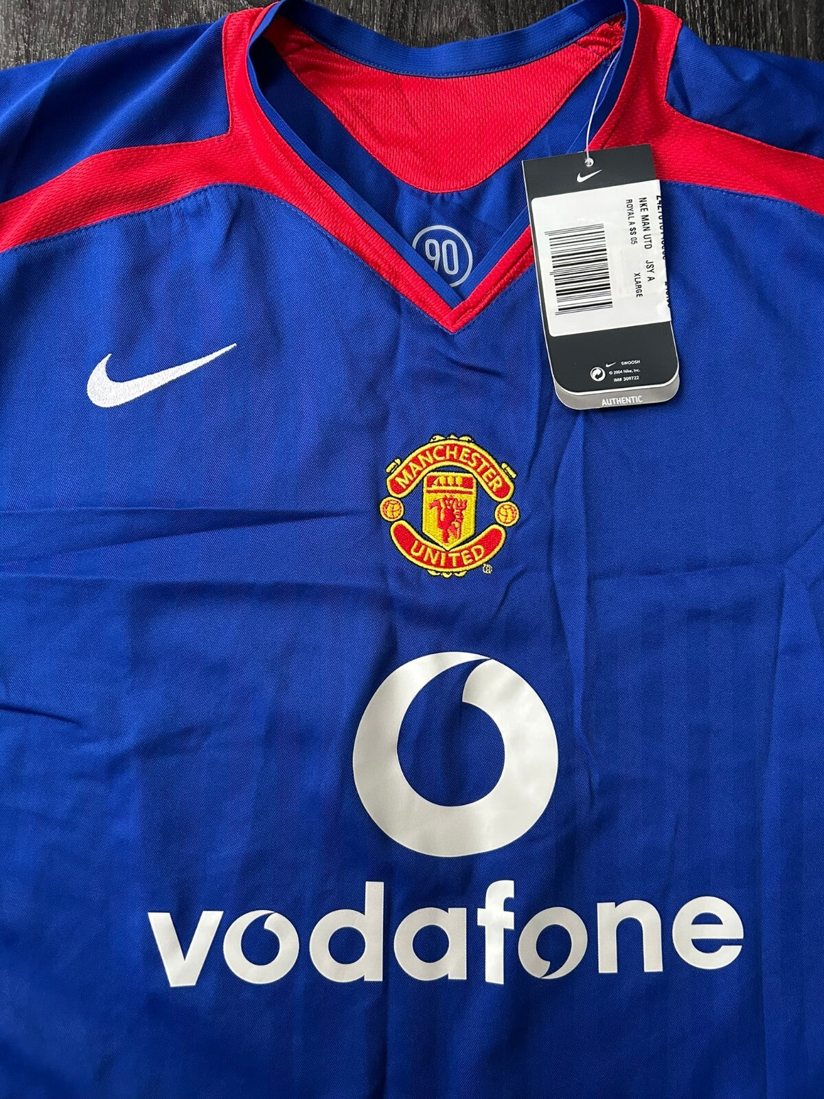 BRAND NEW Original Nike Manchester United 2005/2006 Away Shirt Mens Extra Large1