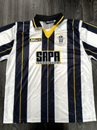 Original Authentic Mitre Notts County 1996/1997 Home Shirt Mens Medium0
